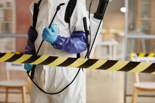 Professional Biohazard Cleanup technician working in Arnold, MO